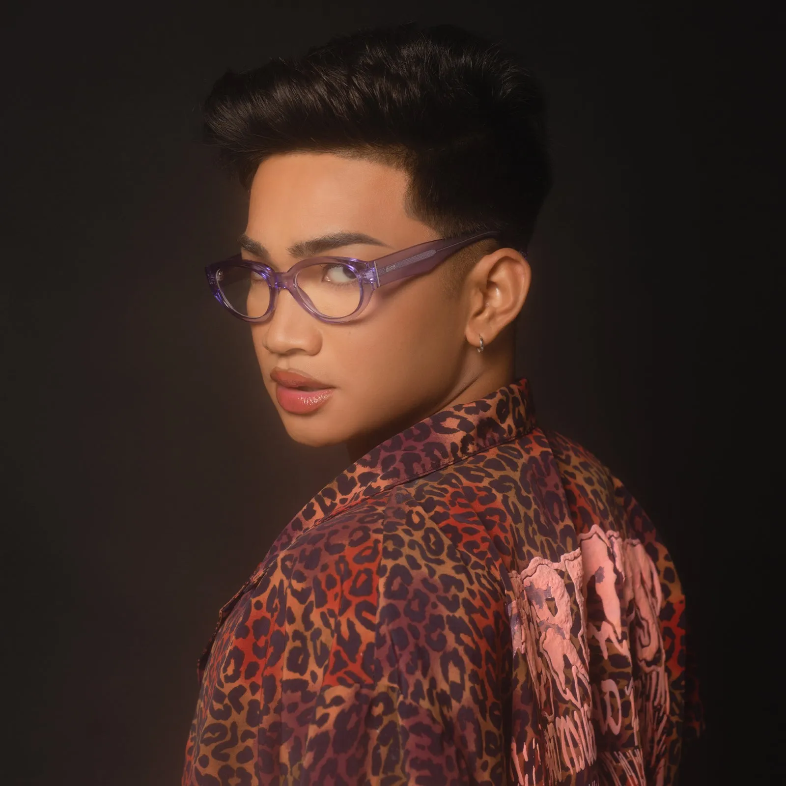 444 - electric blue   blue light glasses
