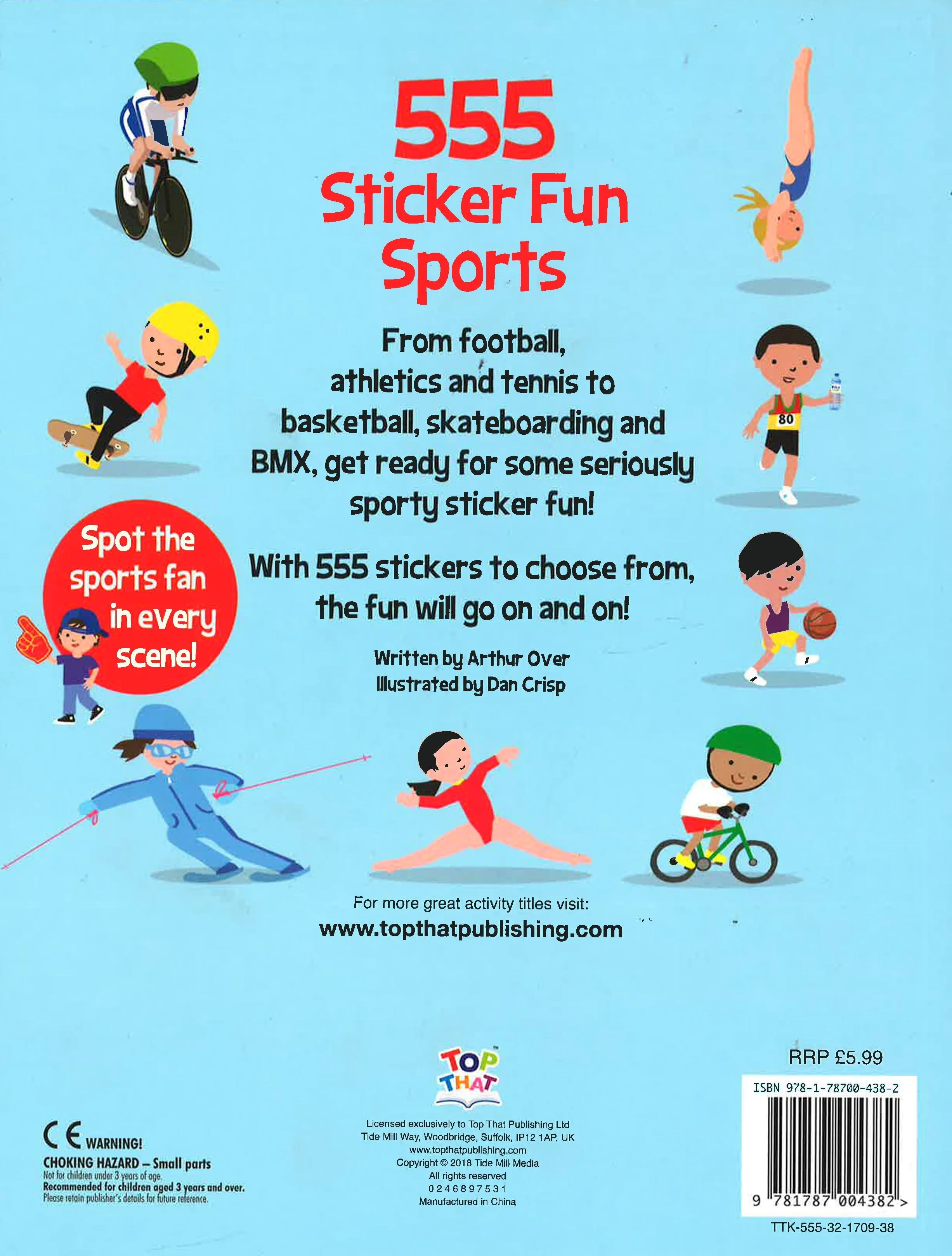 555 Sticker Fun Sports
