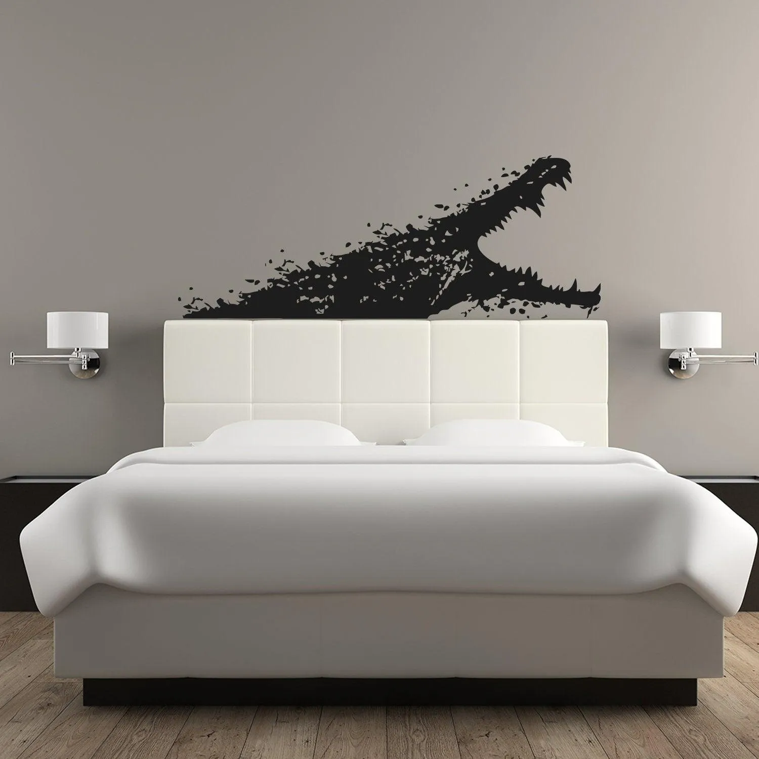 Aligator Wall Sticker - Gator Vinyl Decal