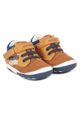 Botin Cute Gateador Camel Black and Blue