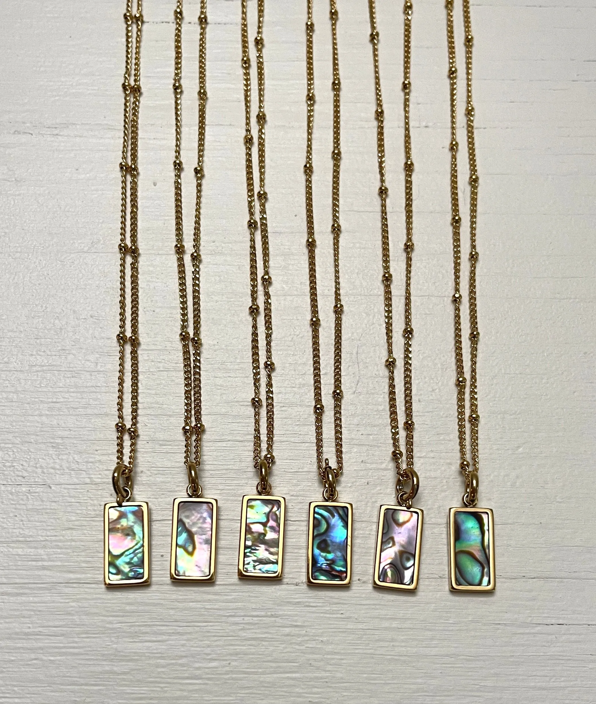 Camilia Necklace | Abalone Shell