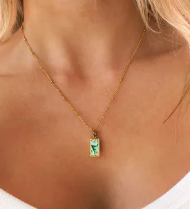 Camilia Necklace | Abalone Shell