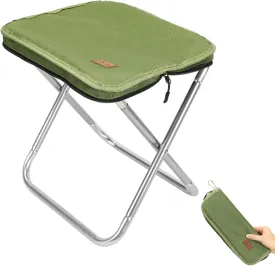 Camping StoolPortable Foldable Stool aldult Collapsible Stool Chairs Fishing Stool for Outdoor Hiking 300 LBS Load