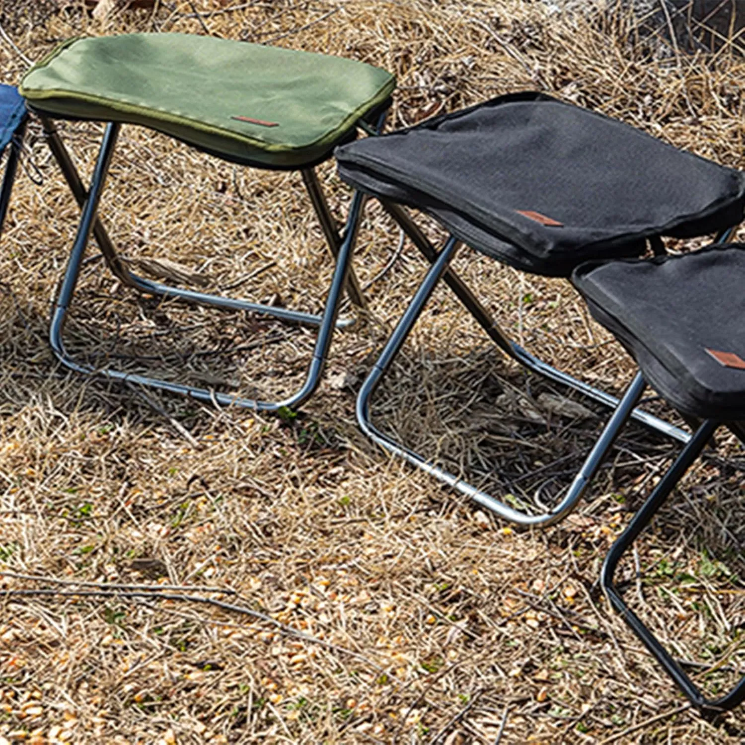 Camping StoolPortable Foldable Stool aldult Collapsible Stool Chairs Fishing Stool for Outdoor Hiking 300 LBS Load