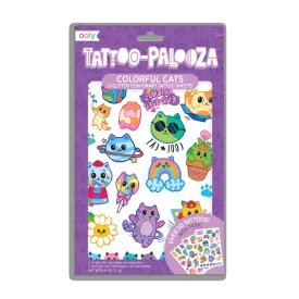 Colorful Cats Tattoo Palooza