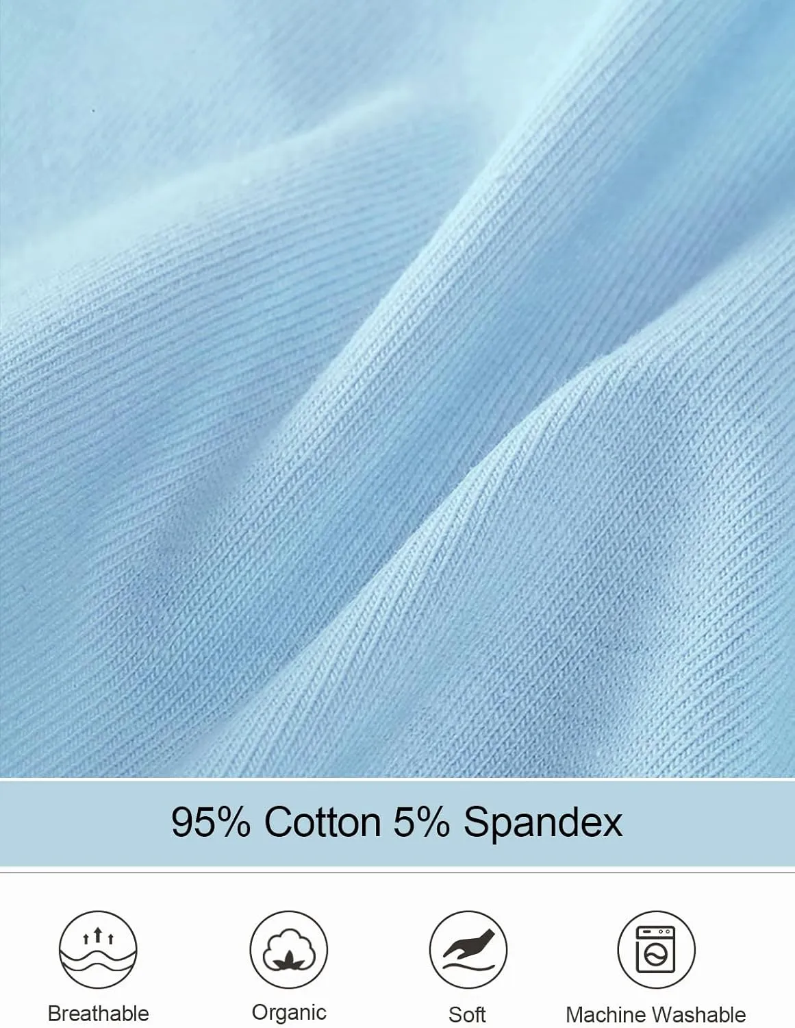 coskefy Womens Underwear Cotton Hipster Panties Low Rise Breathable Ladies Bikini Undies 6 Packs