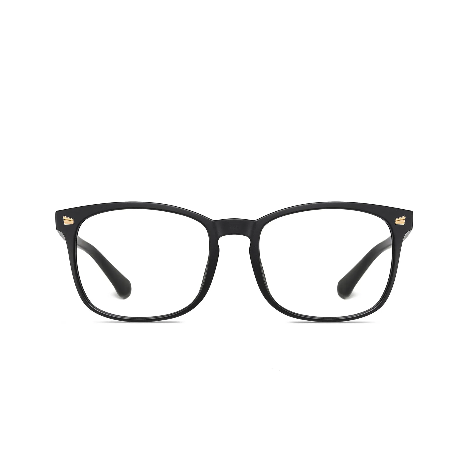 DUCO Blue Light Computer Gaming Glasses Eyeglasses Square Frame 5201S