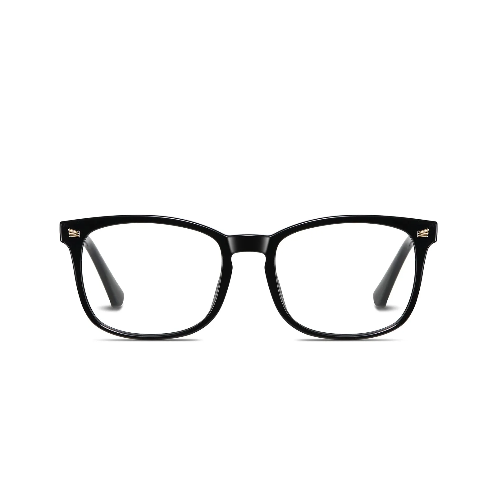DUCO Blue Light Computer Gaming Glasses Eyeglasses Square Frame 5201S