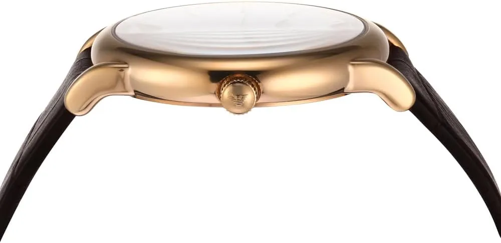 Emporio Armani Automatic Self-Winding Dress Watch with Stainless Steel Or Leather Band