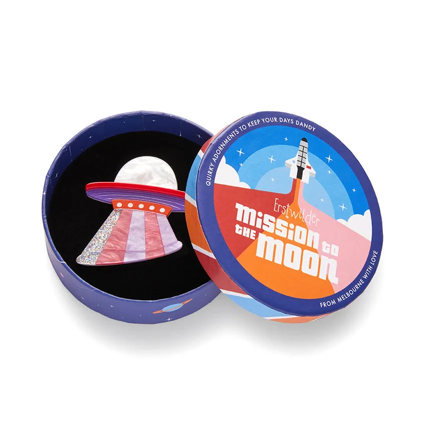 Erstwilder Beam Me Up Brooch