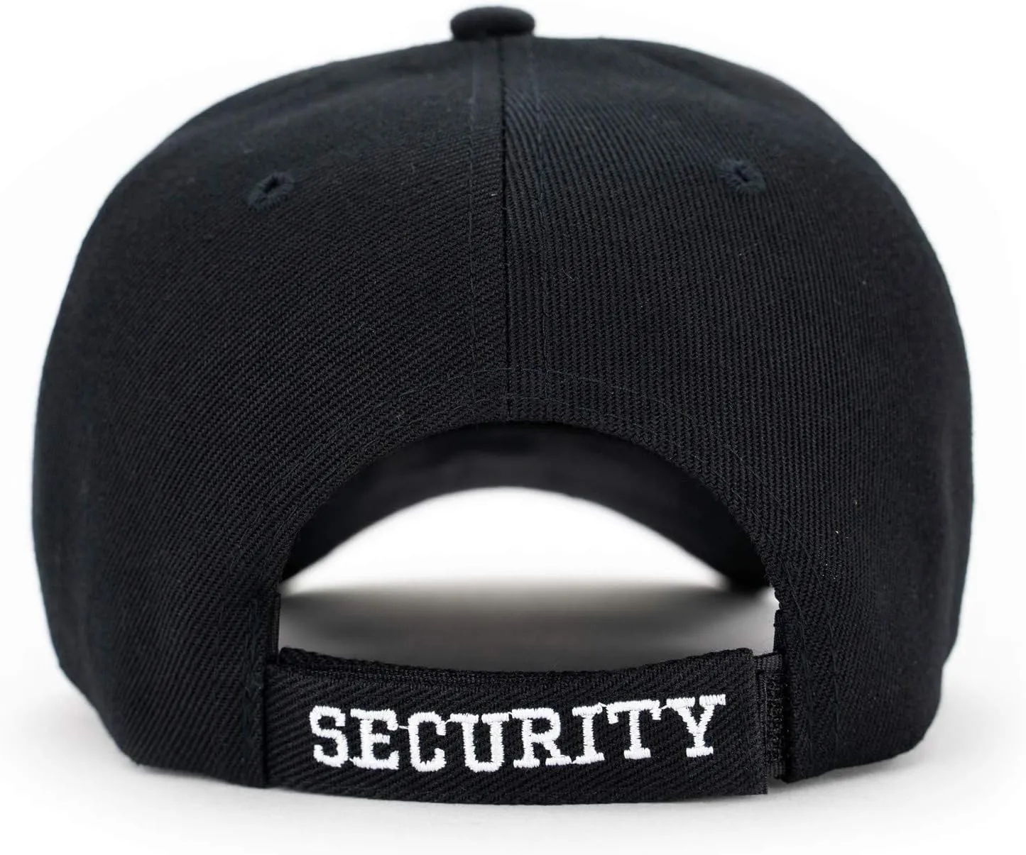First Class Security Cap with ID On Front, Peak and Back