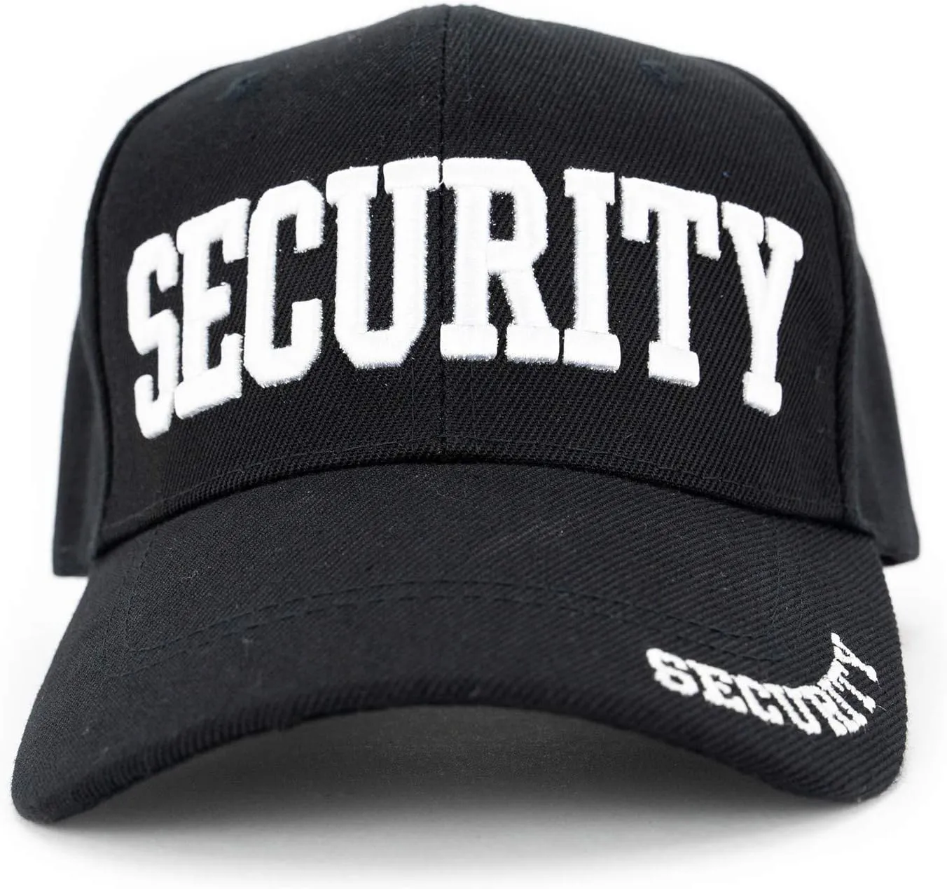 First Class Security Cap with ID On Front, Peak and Back