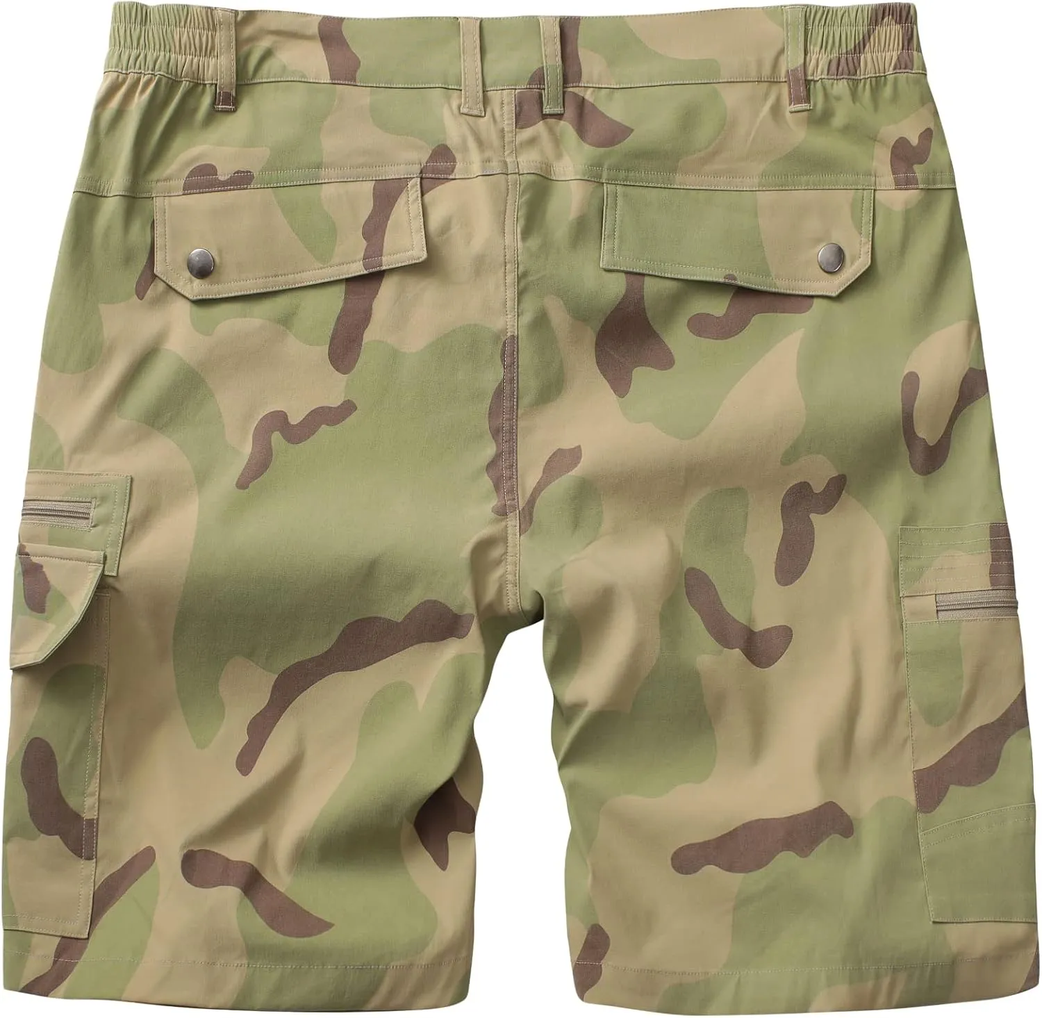 Hiking Shorts for Men Cargo Casual Quick Dry Lightweight Stretch Waist Outdoor Fishing Travel Shorts