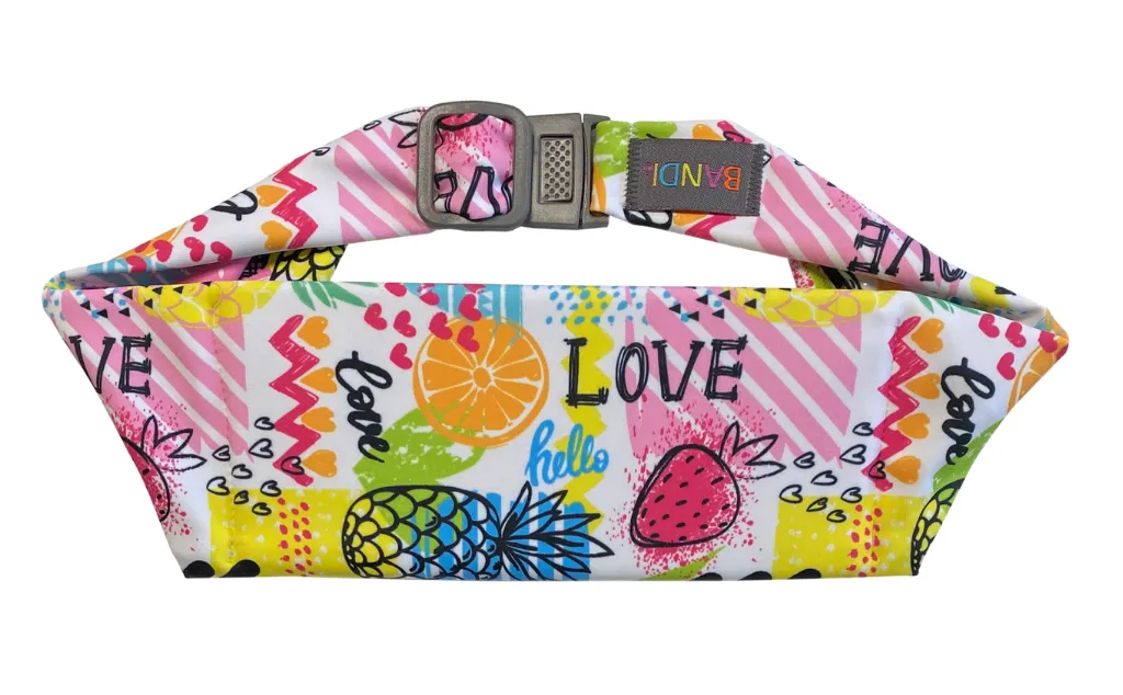 Kids Pocketed Belt - Love Doodle