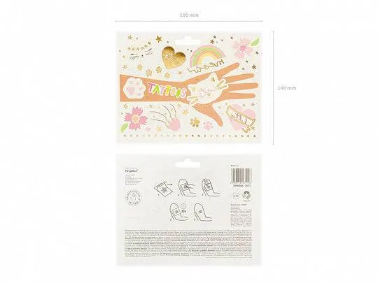 Kitty Cat Temporary Tattoos S1086