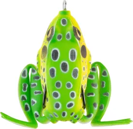 Lunkerhunt - Lunker Frog Fishing Lure | Award Winning Realistic Topwater Frog Lure for Fishing Bass, Trout and Pike | Freshwater Fish Bait with Hollow Body, Weedless Hooks