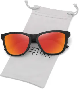 MEETSUN Polarized Sunglasses for Women Men Trendy Classic Retro Designer Style