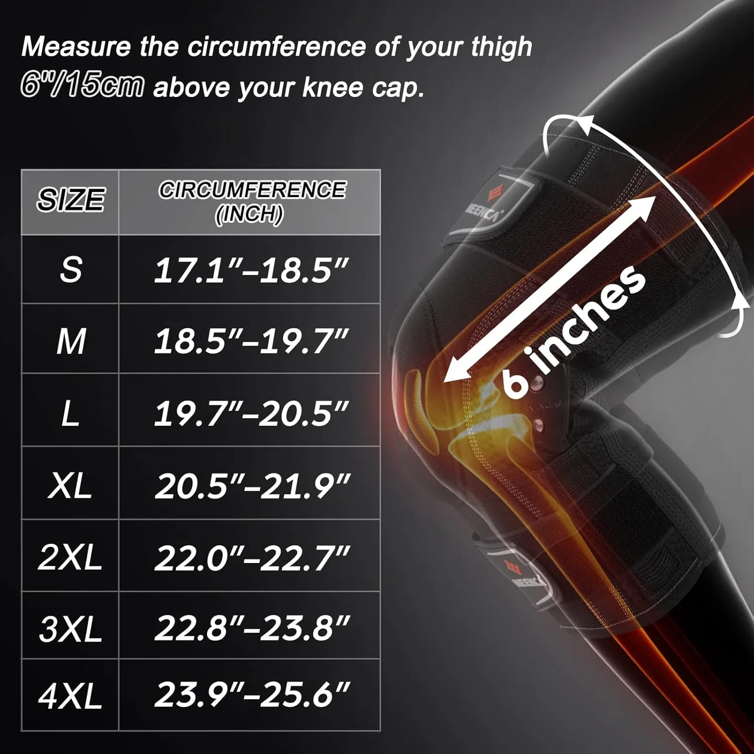 NEENCA Professional Knee Brace for Knee Pain, Hinged Knee Support with Removable Dual Side Stabilizers, Strong Stability for Joint Pain Relief, Arthritis, Meniscus Tear, ACL, PCL, MCL, Runner, Workout