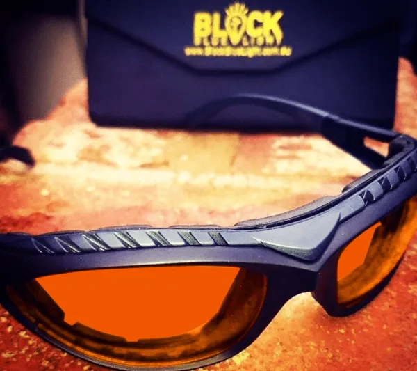 NightFall Wrap Blue Blocking Glasses - Readers