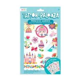 Ooly Tattoo-Palooza Temporary Glitter Tattoos | Princess Garden