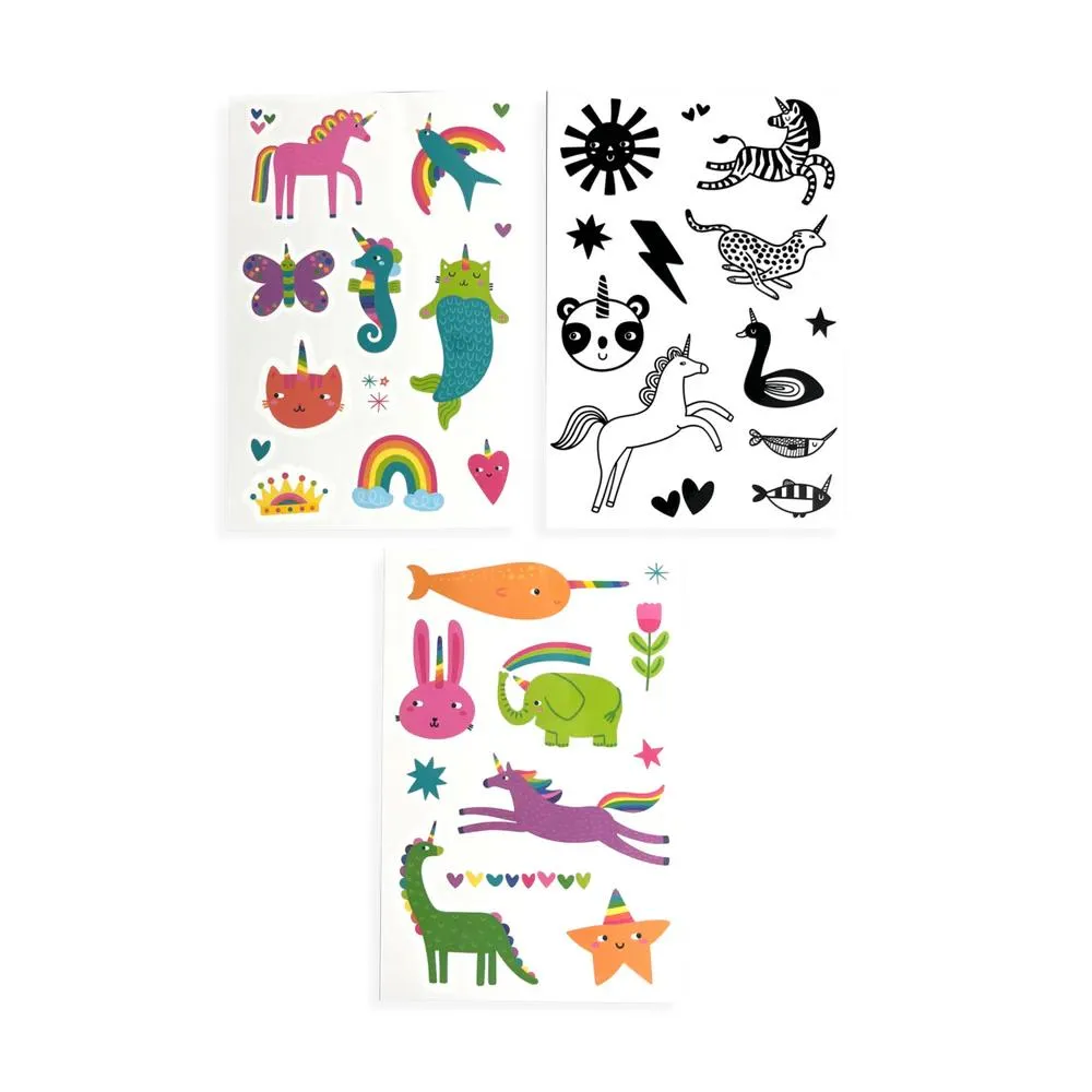 Ooly Tattoo-Palooza Temporary Tattoos Mini Pack - Unicorn Party