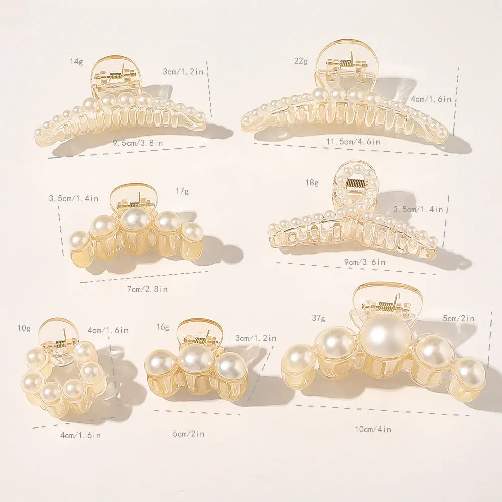 Pearl Hair Claw Clip