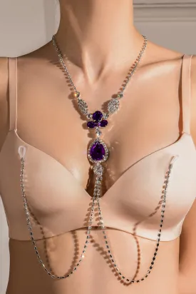 Purple Jewel Body Jewelry