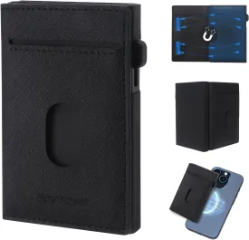 Rfid Mens Wallet, Slim Cards Holder for Men, Credit Card Case Money Clip