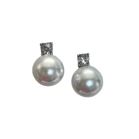 Rhinestone and Pearl Studs