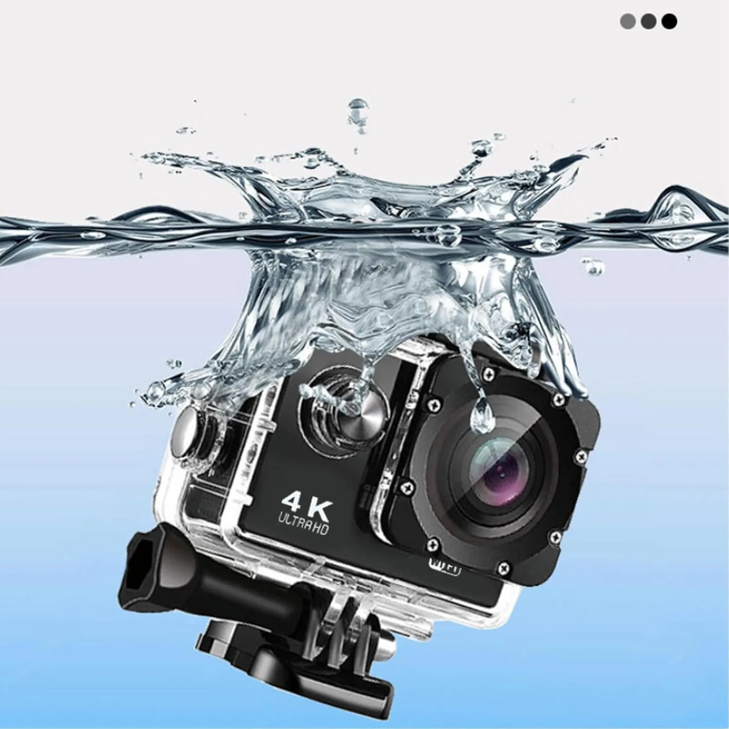 Roamix Vision 4k CameraRoamix Vision 4k Action Camera, Outdoor Waterproof Sports Camera, Record Every Moment of Life (Pink,64 GB)