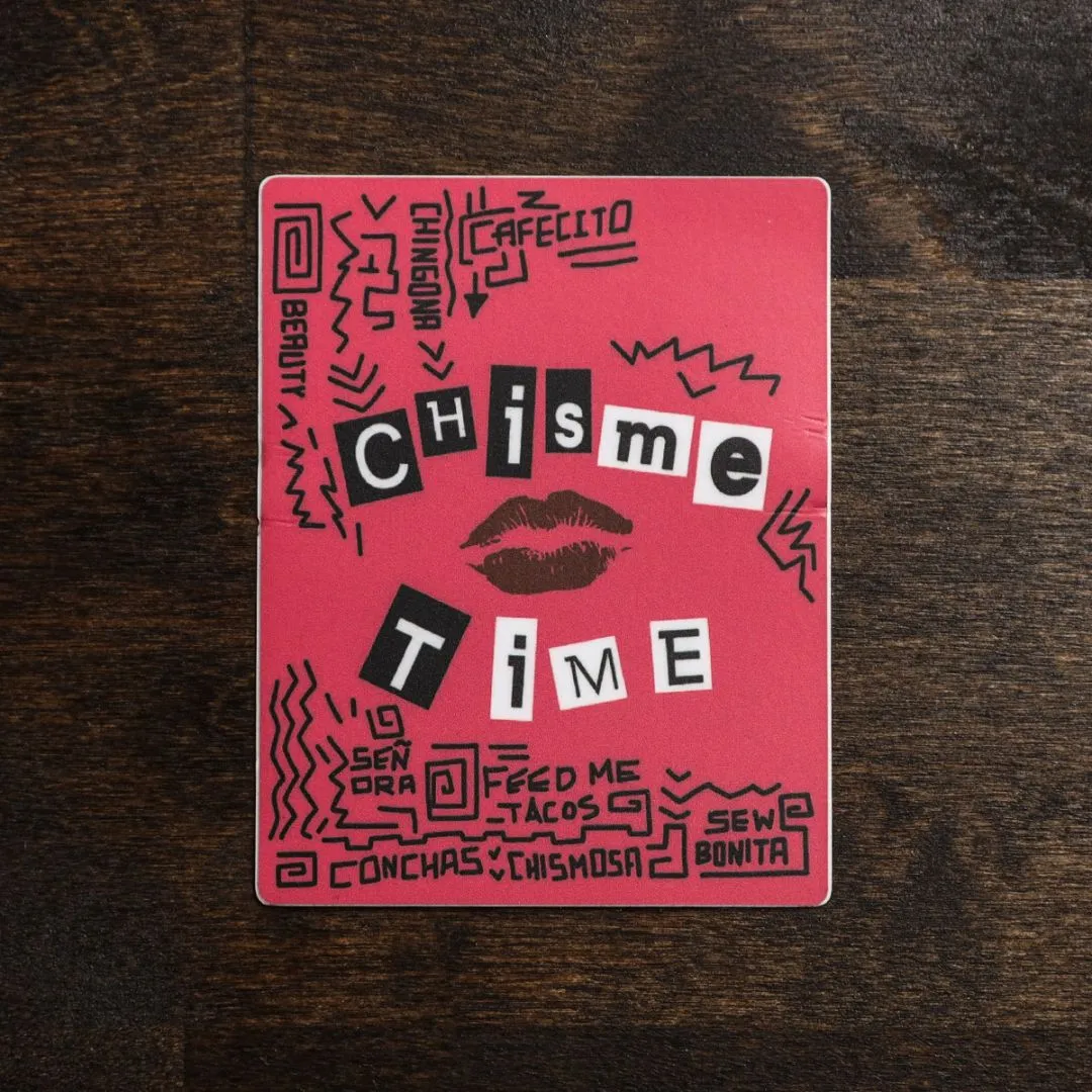 SEB Chisme Time Sticker