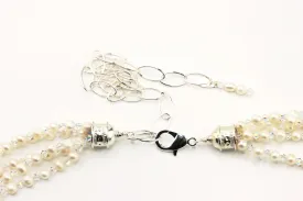 Sparkling Pearl Necklace