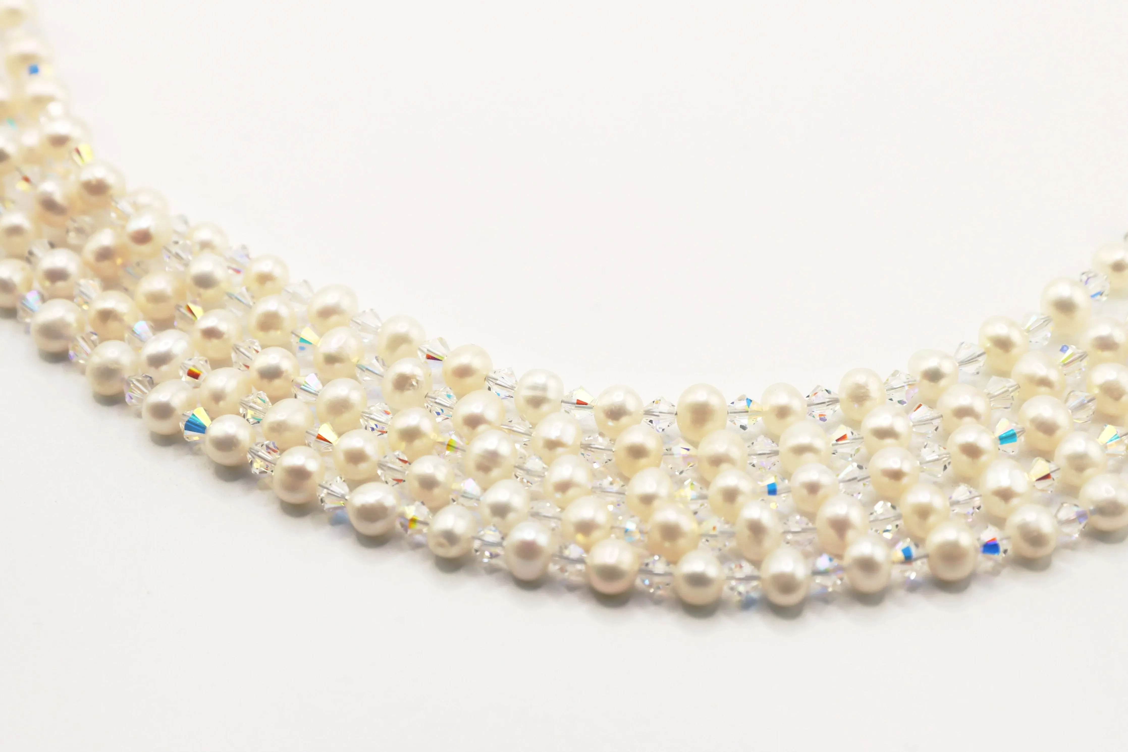 Sparkling Pearl Necklace