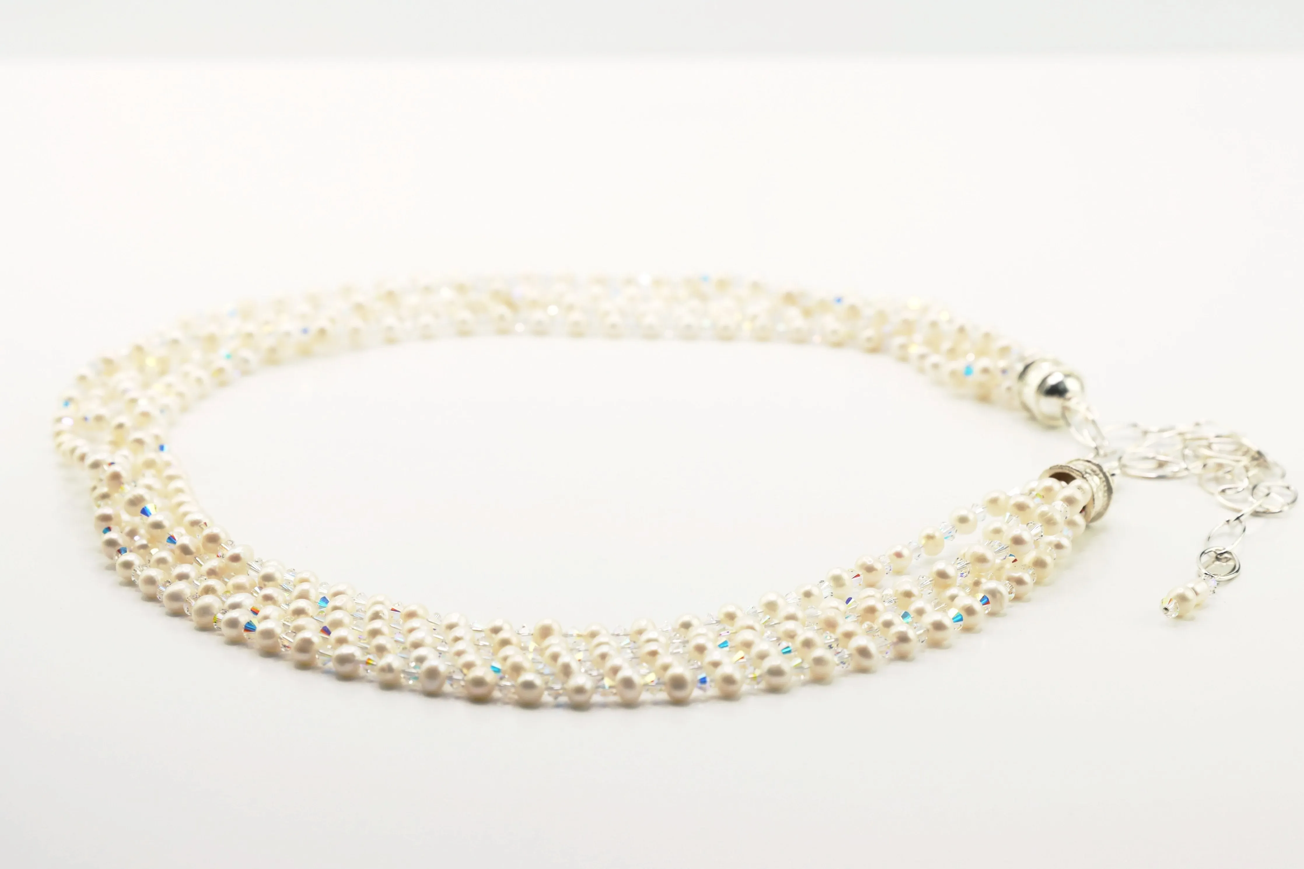 Sparkling Pearl Necklace
