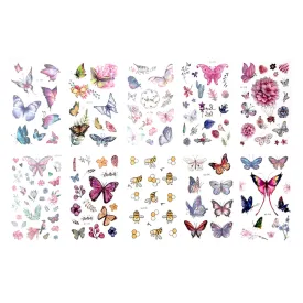 Temporary tattoos - Butterflies