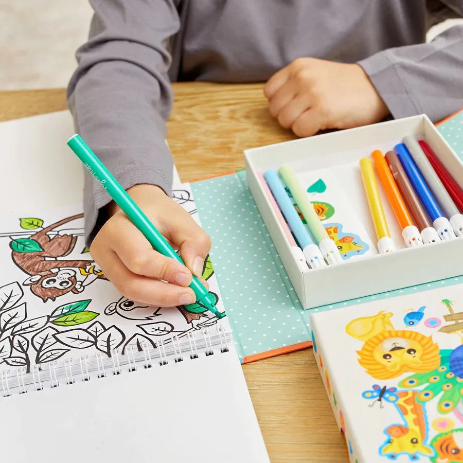 Tiger Tribe: Colouring Set Zoo