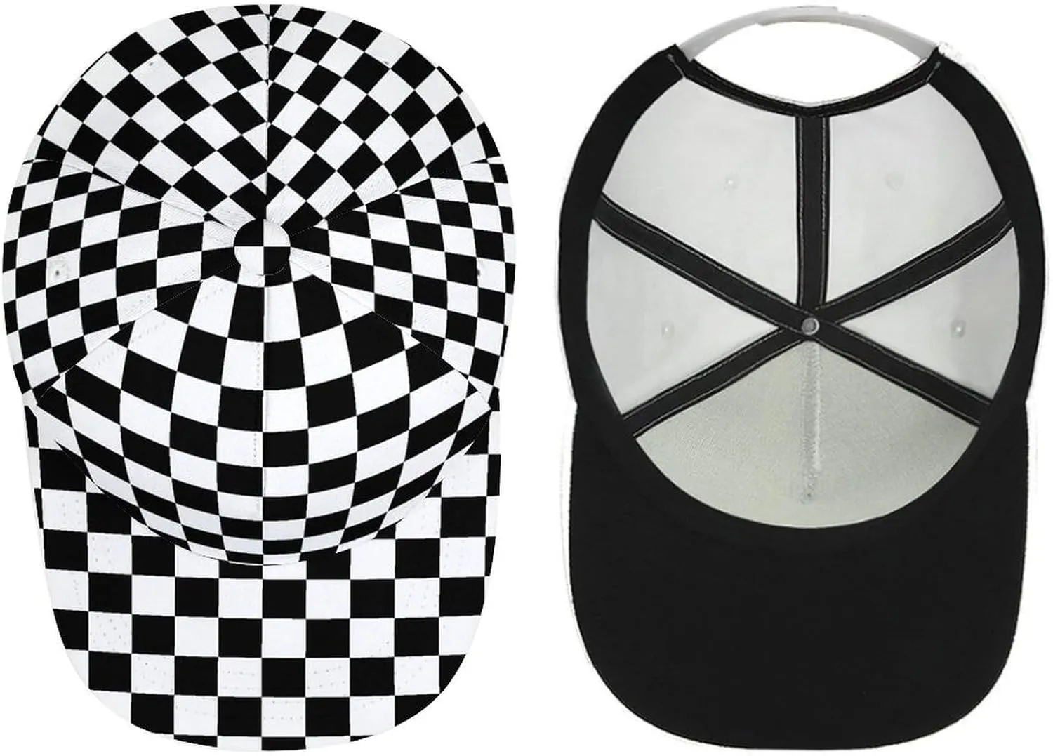 Unisex Snapback Baseball Cap Cool Hip Hop Hat for Outdoor Activities