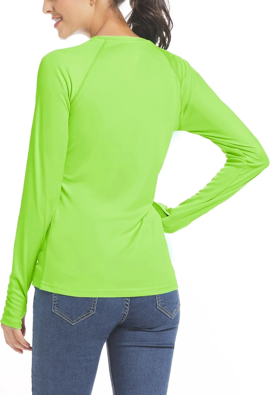 Willit Women's UPF 50  Sun Protection Shirt Long Sleeve SPF UV Shirt Rash Guard Swim Hiking Fishing Tops Lightweight